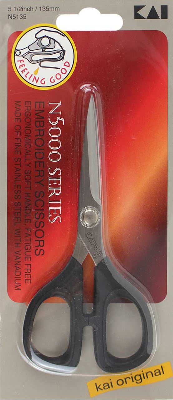 KAI SCISSORS EMBROIDERY 135MM 5.5"