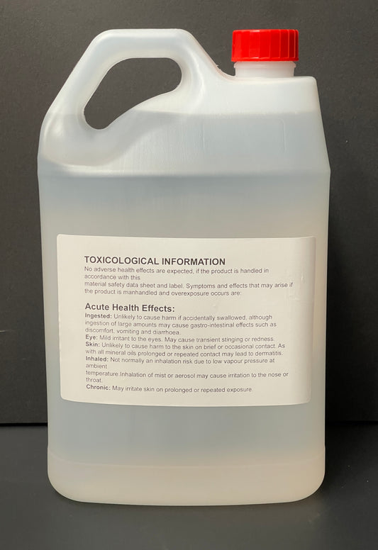 SEWING MACHINE WHITE LIGHT DUTY OIL LO80, 5 Litre, INDUSTRIAL, DOMESTIC MACHINES