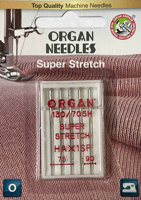 Organ Super Stretch Needles Assorted Sizes