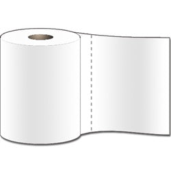 Stabilglider TearStitch Tear Away - White - 1.8 oz - 8” x 8” Perforated 25yd (20cm x 20cm x 23mtr) Roll