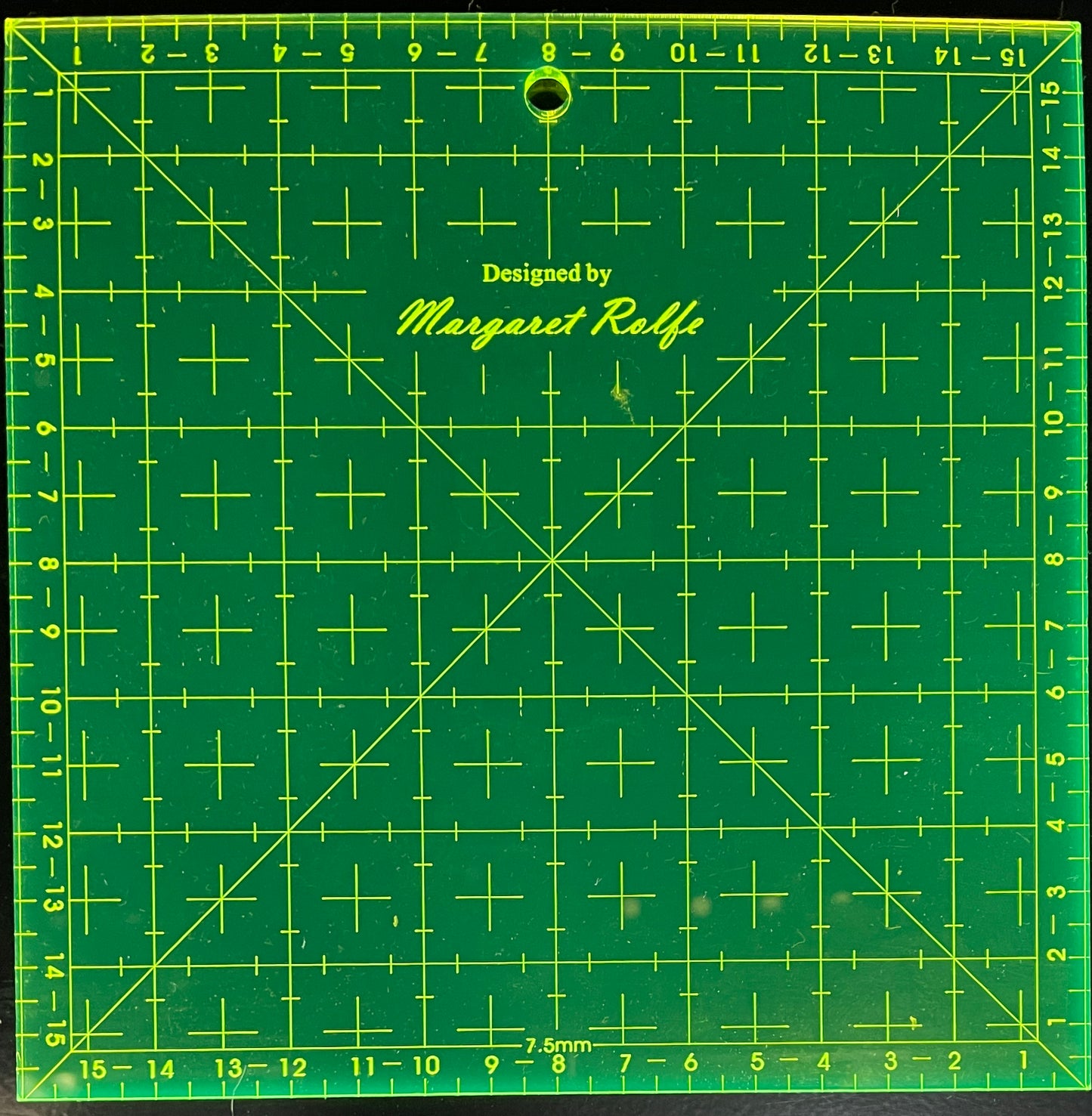 Ruler Template Metric Square - 160mm x 160mm