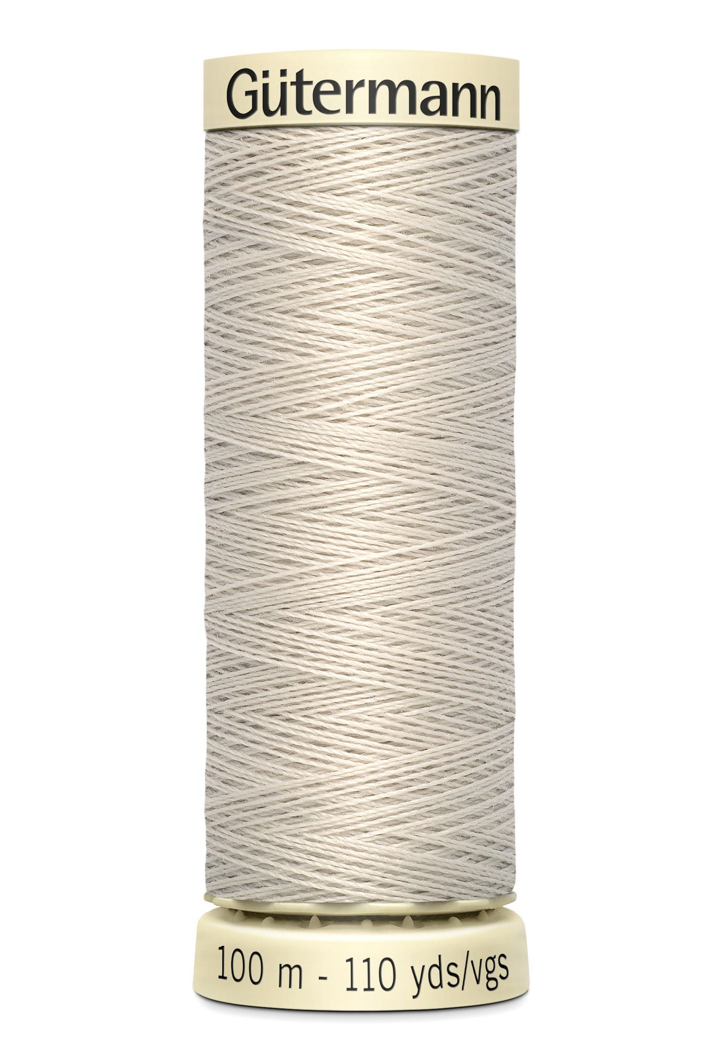 GÜTERMANN SEW-ALL THREAD 100m- #299 LIGHT BEIGE GREY