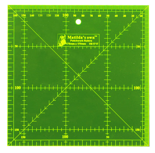 Ruler Template Metric Square - 170mm x 170mm