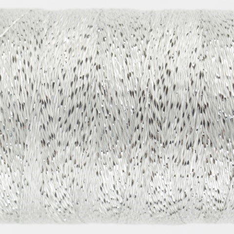 Spotlite™ - 40wt Rayon-Core Metallic Thread - WHITE SILVER