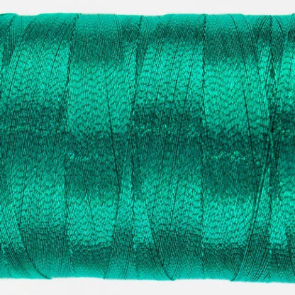 Spotlite™ - 40wt Rayon-Core Metallic Thread - SEA GREEN