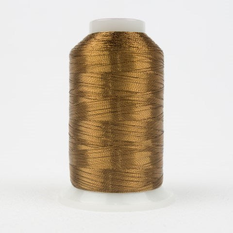 Spotlite™ - 40wt Rayon-Core Metallic Thread - SOFT BROWN