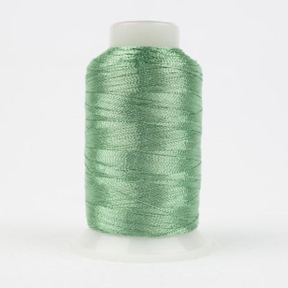 Spotlite™ - 40wt Rayon-Core Metallic Thread - ICE GREEN