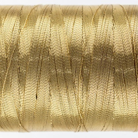 Spotlite™ - 40wt Rayon-Core Metallic Thread - BURNISHED GOLD