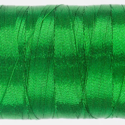 Spotlite™ - 40wt Rayon-Core Metallic Thread - GREEN