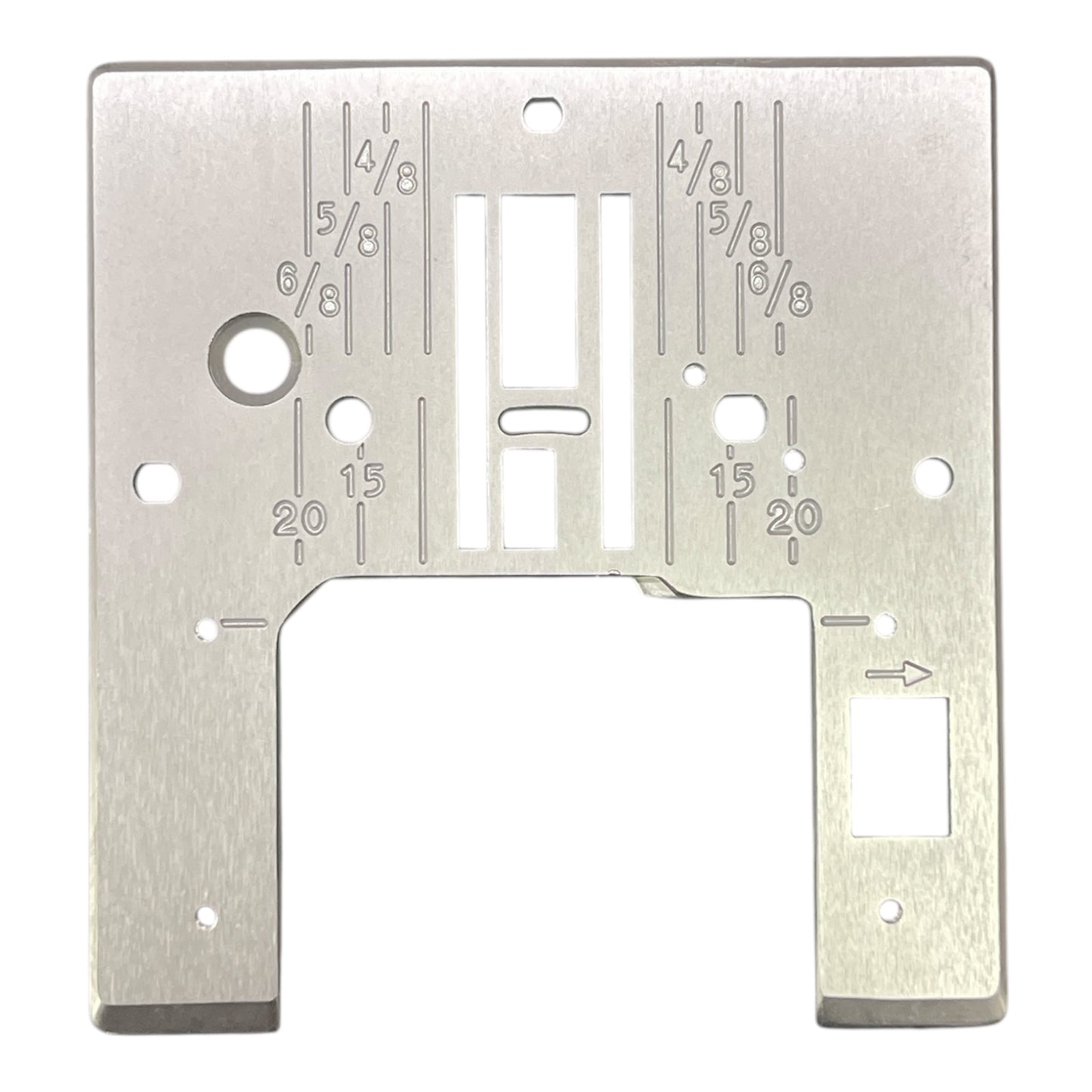 JANOME SEWING MACHINE NEEDLE PLATE ONLY (No Brackets)(653179003)