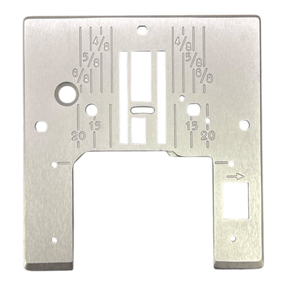JANOME SEWING MACHINE NEEDLE PLATE ONLY (No Brackets)(653179003)
