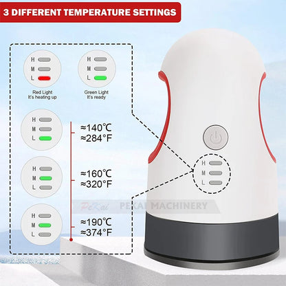 FUCHU Mini Heat Press Machine for Sublimation Blanks T-shirts & Vinyl