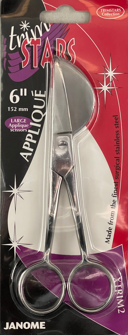 TRIM STARS APPLIQUE SCISSORS 6"/152MM