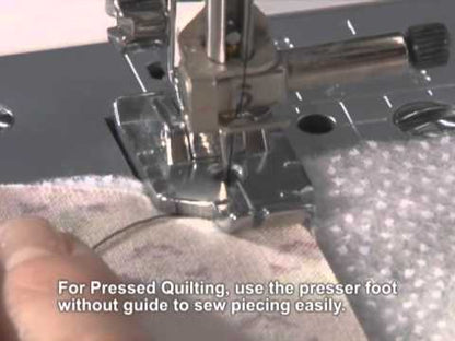 BROTHER 1/4 INCH PIECING FOOT WITH GUIDE suitable for all models