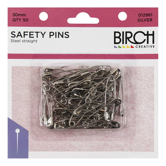 PINS SAFETY STEEL 30MM 50on  SIZE 1