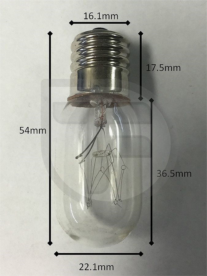 Sewing Machine Screw-in Light Globe Large 240V 15W (900011005)