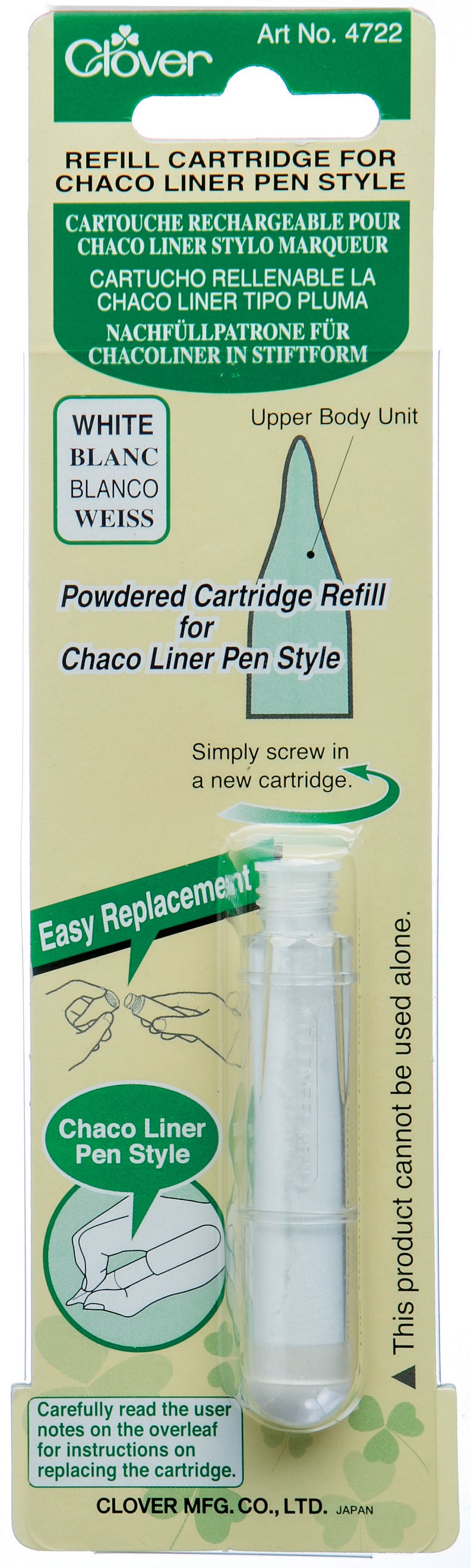 CLOVER REFILL FOR CHACO LINER PEN