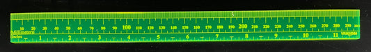 मीट्रिक रूलर टेम्पलेट - 30 सेमी x 2.5 सेमी