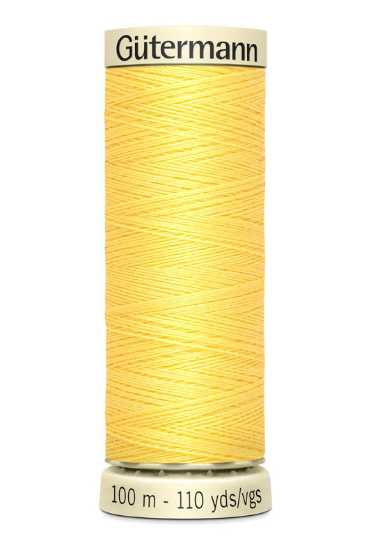 GÜTERMANN SEW-ALL THREAD 100m- #852 Lemon Peel