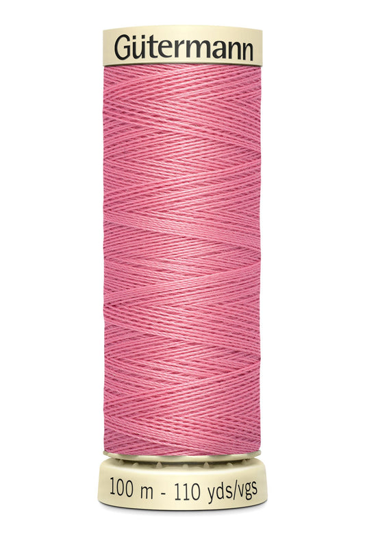 GÜTERMANN 縫製全線 100m- #889 玫瑰粉紅色