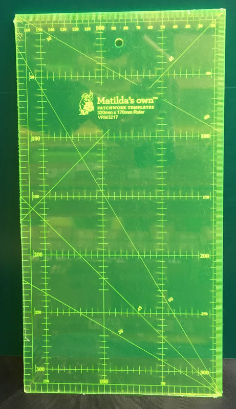 Ruler Template Metric Square - 320mm x 170mm – Future Tech Sewing