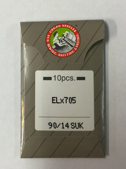 Organ ELx705 SUK Needles for Janome, Babylock, Elna, Pfaff