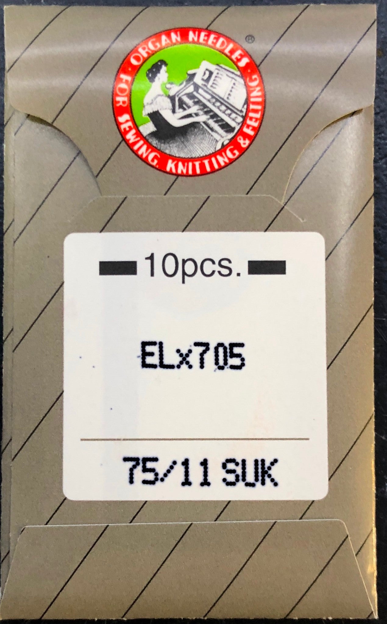 Organ ELx705 SUK Needles for Janome, Babylock, Elna, Pfaff